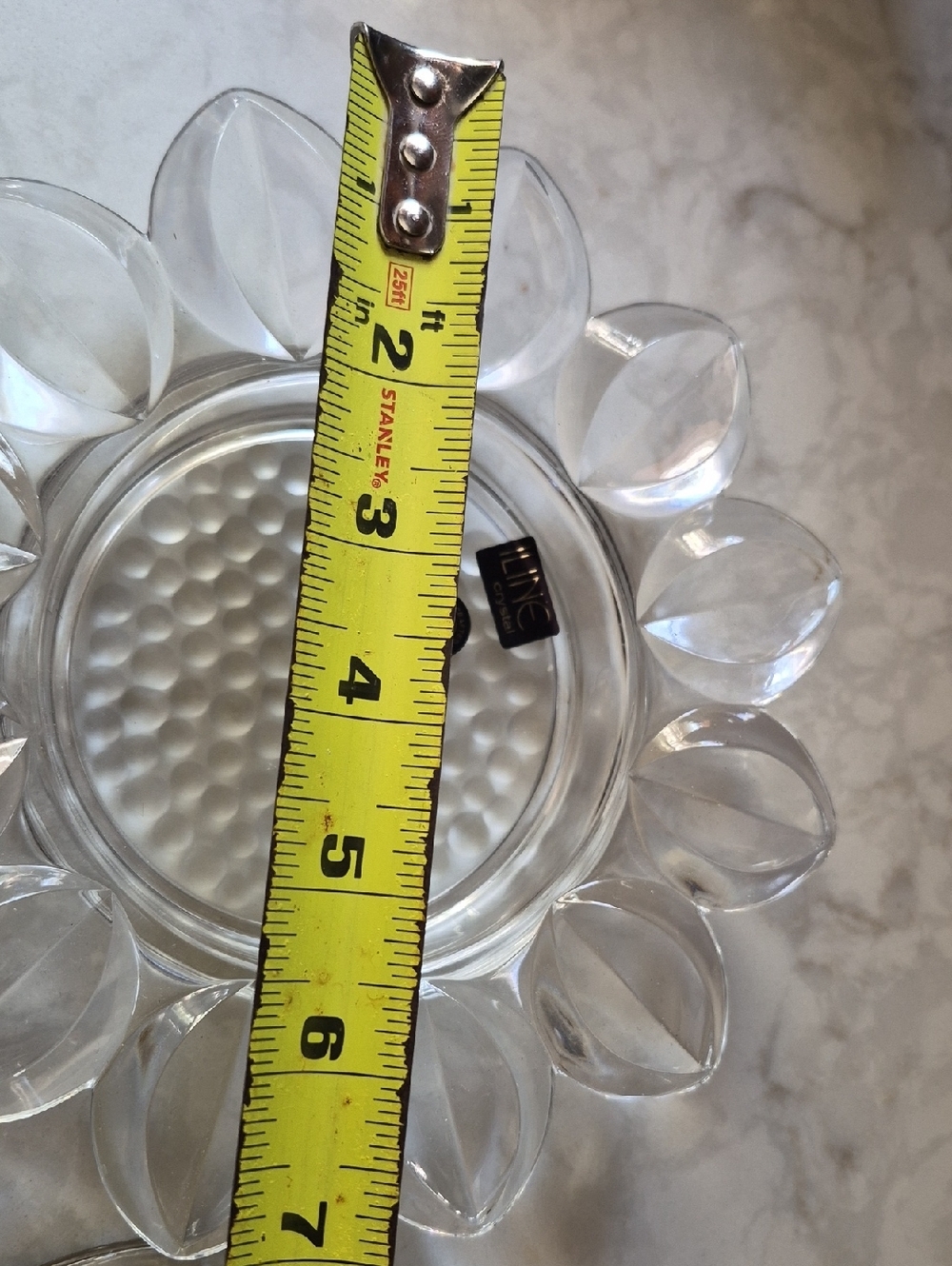 Iline Crystal Ashtray, Bowl Handcrafted, Made In GERMANY - Picture 6 of 6